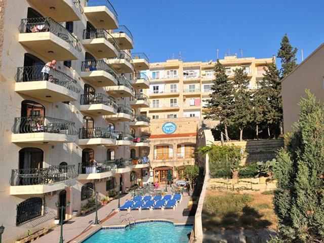 White Dolphin Complex Aparthotel Qawra Kültér fotó