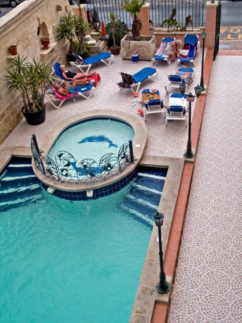 White Dolphin Complex Aparthotel Qawra Kültér fotó